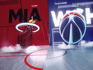 NBA常规赛热火VS奇才20240203
