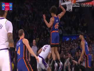 NBA常规赛湖人VS尼克斯20240204