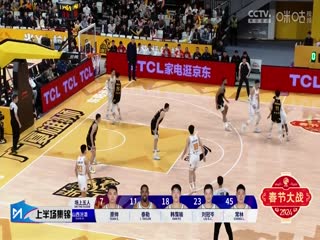 CBA常规赛第39轮浙江东阳光药VS山西汾酒20240204（杨健、霍楠、佳依）