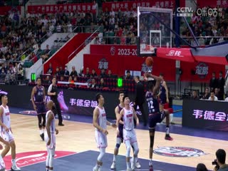CBA常规赛第39轮上海久事VS宁波町渥20240205（李天宇、陈正昊）