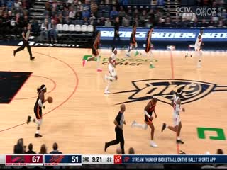 NBA常规赛猛龙VS雷霆20240205