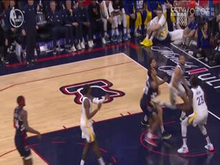 NBA常规赛勇士VS76人20240208