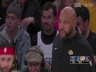 NBA常规赛鹈鹕VS湖人20240210