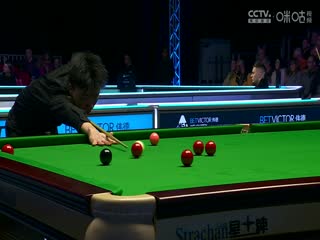 斯诺克威尔士公开赛卢卡·布雷切尔4-3江俊20240212