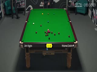 斯诺克威尔士公开赛约翰·希金斯4-0穆罕默德·易卜拉欣20240212