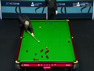 斯诺克威尔士公开赛罗伯特·米尔金斯4-3詹姆·琼斯20240212