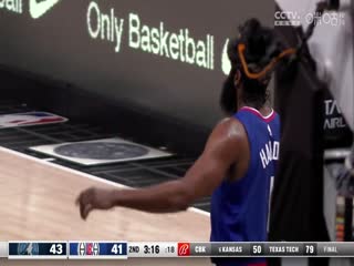 NBA常规赛森林狼VS快船20240213