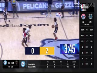 NBA常规赛鹈鹕VS灰熊20240213