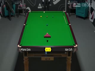 斯诺克威尔士公开赛亚当·达菲4-0詹姆·克拉克20240213