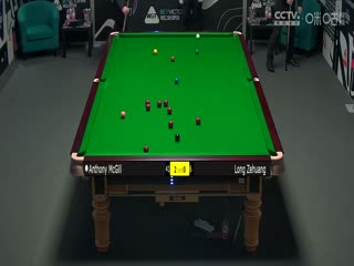 斯诺克威尔士公开赛龙泽煌1-4安东尼·麦克吉尔20240213