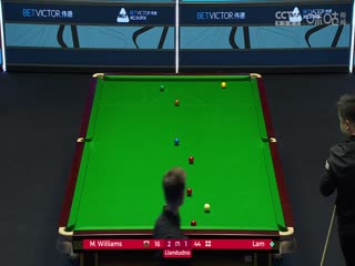 斯诺克威尔士公开赛林杉峰3-4马克·威廉姆斯20240213