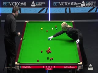 斯诺克威尔士公开赛马修·史蒂文斯3-4里奇·沃顿20240213