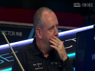 斯诺克威尔士公开赛安东尼·麦克吉尔4-1马克·威廉姆斯20240214