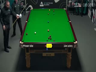 斯诺克威尔士公开赛侯赛因·瓦菲4-1朱利安·勒克莱尔20240214