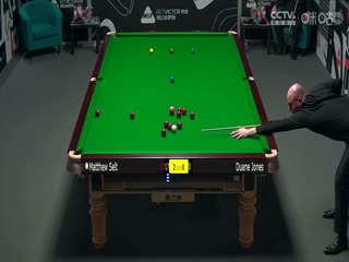 斯诺克威尔士公开赛马修·塞尔特4-1杜恩·琼斯20240214