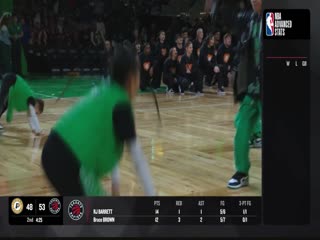 NBA常规赛篮网VS凯尔特人20240215