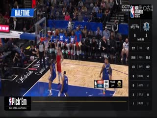 NBA常规赛步行者VS猛龙20240215