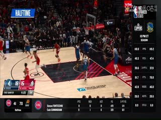 NBA常规赛国王VS掘金20240215