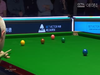 斯诺克威尔士公开赛加里·威尔逊6-4约翰·希金斯20240217