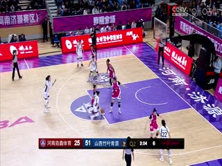 WCBA常规赛河南垚鑫体育VS山西竹叶青酒20240218（原声）