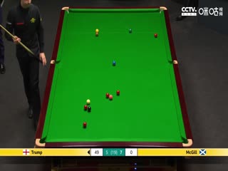 斯诺克贾德·特鲁姆普6-10安东尼·麦克吉尔20230419（第二阶段）（李照）