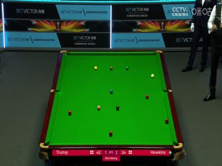 斯诺克贾德·特鲁姆普6-9巴里·霍金斯20230827