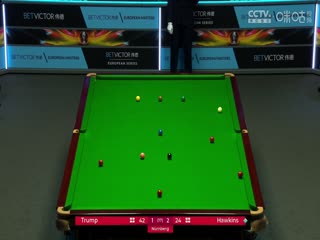 斯诺克贾德·特鲁姆普6-9巴里·霍金斯20230827（李照）（上）