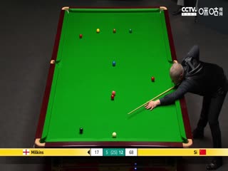 斯诺克罗伯特·米尔金斯7-13斯佳辉20230424（第三阶段）（台球最TOP）