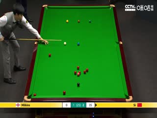 斯诺克罗伯特·米尔金斯7-13斯佳辉20230424（第一阶段）