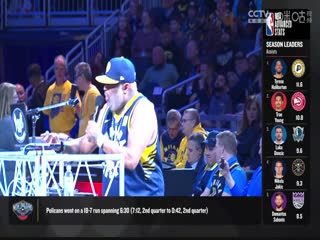 NBA常规赛鹈鹕VS步行者20240229