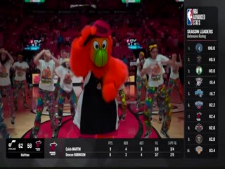 NBA常规赛爵士VS热火20240303