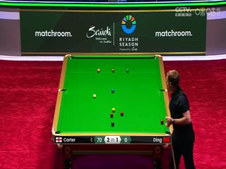 2024斯诺克利雅得世界大师赛阿里·卡特4-3丁俊晖20240304