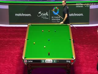 2024斯诺克利雅得世界大师赛阿里·卡特4-3丁俊晖20240304（李照）