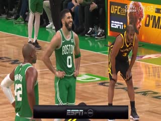 NBA常规赛勇士VS凯尔特人20240304