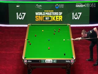 2024斯诺克利雅得世界大师赛马克·艾伦4-3马克·塞尔比20240305（黑8）