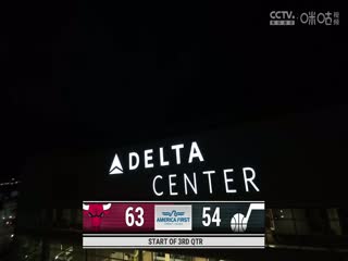 NBA常规赛公牛VS爵士20240307