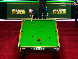 2024斯诺克利雅得世界大师赛决赛马克·艾伦2-4布雷切尔20240306（黑8）