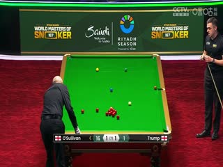2024斯诺克利雅得世界大师赛决赛贾德·特鲁姆普1-4罗尼·奥沙利文20240306