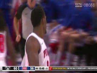 NBA常规赛篮网VS活塞20240308