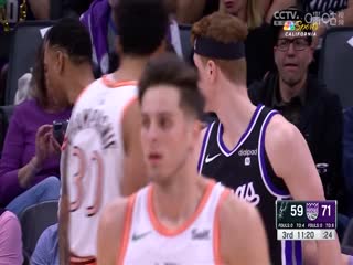 NBA常规赛马刺VS国王20240308