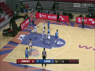 WCBA常规赛上海浦发银行VS山东高速20240308