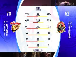 CBA常规赛第41轮广东华南虎VS九台农商银行20240309（陈涛）