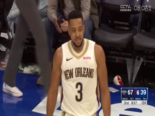 NBA常规赛鹈鹕VS76人20240309