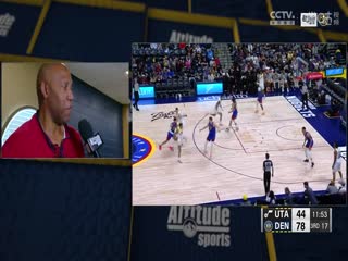 NBA常规赛爵士VS掘金20240310