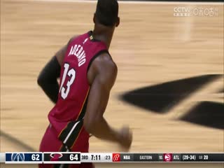 NBA常规赛奇才VS热火20240311
