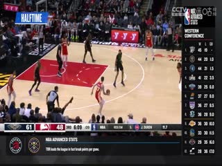 NBA常规赛黄蜂VS活塞20240312