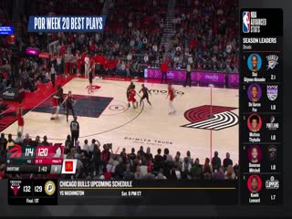 NBA常规赛老鹰VS开拓者20240314