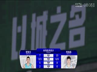 CBA常规赛第43轮南京头排苏酒VS青岛国信水产20240314（蔡凯臣）