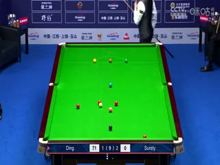 斯诺克世界公开赛第一轮丁俊晖5-3扎克·苏尔蒂20240318