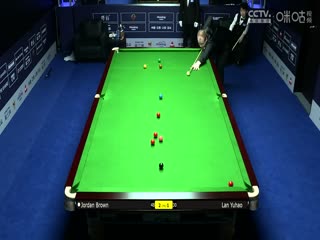 斯诺克世界公开赛第一轮乔丹·布朗5-1蓝裕豪20240318
